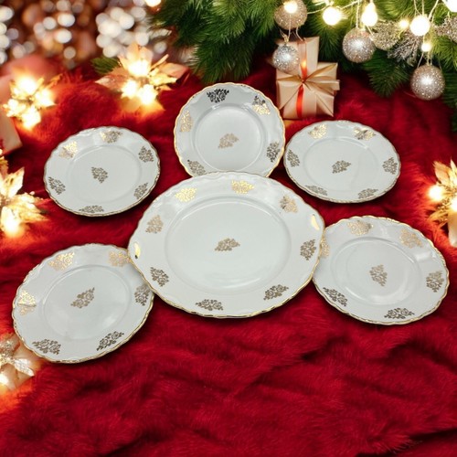 Set servizio piatti antichi - piatti,
