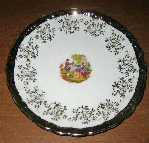 Piatto bavaria stile fragonard - stile,