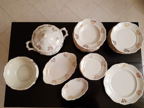 Servizio piatti porcellana